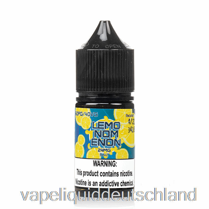 Lemonomenon-Salz - Nomenon E-Liquids - 30 Ml 24 Mg Vape Deutschland